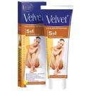Velvet Крем для депиляции 5 в 1 для всех типов кожи 100 мл 1 шт. фиолетовый Velvet Крем для депиляции 5 в 1 для всех типов кожи 100 мл 1 шт. фиолетовый