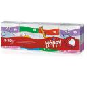 Бумажные носовые платки BELLA BABY HAPPY Носовые платочки трехслойные "Звери" мини-формат 80.0 Бумажные носовые платки BELLA BABY HAPPY Носовые платочки трехслойные "Звери" мини-формат 80.0