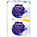 Прокладки Bella night с покрытием extra soft, супертонкие, 14 шт Прокладки Bella night с покрытием extra soft, супертонкие, 14 шт