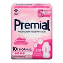 прокладки PREMIAL Анион+Ag Normal 10шт прокладки PREMIAL Анион+Ag Normal 10шт