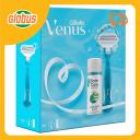 Подарочный набор женский Gillette Venus Smooth (бритва, гель для бритья) Подарочный набор женский Gillette Venus Smooth (бритва, гель для бритья)
