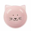 Petmax Миска-блюдце для кошек Кошечка, 80 мл, диаметр 12 см, розовая Petmax Миска-блюдце для кошек Кошечка, 80 мл, диаметр 12 см, розовая
