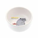 Petmax Миска керамическая с рисунком для кошек, 300 мл, белая Petmax Миска керамическая с рисунком для кошек, 300 мл, белая