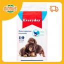 Пеленки для животных приучающие гелевые Everyday одноразовые 60x60 см Пеленки для животных приучающие гелевые Everyday одноразовые 60x60 см