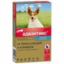 Elanco Адвантикс капли на холку для собак весом от 4 до 10 кг от блох, клещей и комаров, 1 пипетка, 1 мл Elanco Адвантикс капли на холку для собак весом от 4 до 10 кг от блох, клещей и комаров, 1 пипетка, 1 мл