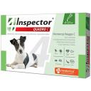 Inspector капли от блох и клещей Quadro С для собак от 4 до 10 кг 1 шт. в уп., 1 уп. Inspector капли от блох и клещей Quadro С для собак от 4 до 10 кг 1 шт. в уп., 1 уп.
