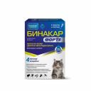 Agrobioprom Бинакар Форте капли на холку для кошек и котят, 0,4 мл для взрослых Россия 1 уп. х 1 шт. х 0.001 кг Agrobioprom Бинакар Форте капли на холку для кошек и котят, 0,4 мл для взрослых Россия 1 уп. х 1 шт. х 0.001 кг