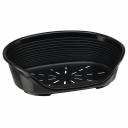 Ferplast Лежак пластиковый Siesta Deluxe 2 для кошек и собак мелких пород, 43x28 см, черный Ferplast Лежак пластиковый Siesta Deluxe 2 для кошек и собак мелких пород, 43x28 см, черный