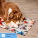 RURRI Мат охлаждающий для кошек и собак Морской берег, 50х90 см RURRI Мат охлаждающий для кошек и собак Морской берег, 50х90 см