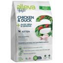 Корм для котят Alleva Holistic, беззерновой, с курицей, с уткой, с алоэ верой, с женьшенем 1500 г Корм для котят Alleva Holistic, беззерновой, с курицей, с уткой, с алоэ верой, с женьшенем 1500 г