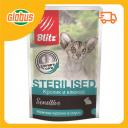 Влажный корм для стерилизованных кошек Blitz Sensitive кролик-клюква нежные кусочки в соус Влажный корм для стерилизованных кошек Blitz Sensitive кролик-клюква нежные кусочки в соус