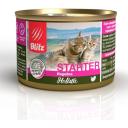 Консервы BLITZ Holistic Starter для котят, беременных и кормящих кошек (индейка) 200 г, 24 шт. Консервы BLITZ Holistic Starter для котят, беременных и кормящих кошек (индейка) 200 г, 24 шт.