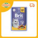 Влажный корм для кошек Brit Premium тунец в желе Влажный корм для кошек Brit Premium тунец в желе