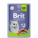 Brit Premium Влажный корм (пауч) для взрослых кошек, с ягненком в желе, 85 гр. Brit Premium Влажный корм (пауч) для взрослых кошек, с ягненком в желе, 85 гр.