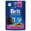 Brit Premium полнорационный влажный корм для кошек, с цыпленком и индейкой, кусочки в соусе, в паучах - 85 г повседневный премиум для взрослых с цыпленком паучи Российский корм 1 уп. х 14 шт. х 1.19 кг Brit Premium полнорационный влажный корм для кошек, с цыпленком и индейкой, кусочки в соусе, в паучах - 85 г повседневный премиум для взрослых с цыпленком паучи Российский корм 1 уп. х 14 шт. х 1.19 кг