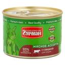 Корм для кошек Четвероногий Гурман Мясное ассорти, беззерновой, говядина, мясное ассорти 2 шт. x 190 г (кусочки в желе) Корм для кошек Четвероногий Гурман Мясное ассорти, беззерновой, говядина, мясное ассорти 2 шт. x 190 г (кусочки в желе)