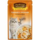 Деревенские лакомства Домашние обеды влажный корм для кошек, с курицей и лососем, кусочки в желе, в паучах - 70 г повседневный супер премиум для взрослых с курицей паучи Импортный корм 1 уп. х 12 шт. х 0.84 кг Деревенские лакомства Домашние обеды влажный корм для кошек, с курицей и лососем, кусочки в желе, в паучах - 70 г повседневный супер премиум для взрослых с курицей паучи Импортный корм 1 уп. х 12 шт. х 0.84 кг