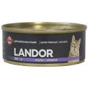 LANDOR 100гр Корм для кошек кролик с черникой LANDOR 100гр Корм для кошек кролик с черникой