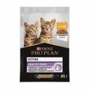 Корм для котят Pro Plan Kitten до 1 года, с курицей в желе пауч 85г Корм для котят Pro Plan Kitten до 1 года, с курицей в желе пауч 85г