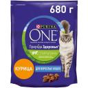 Сухой корм Purina ONE Природа Здоровья для взрослых кошек с курицей, 680 г Сухой корм Purina ONE Природа Здоровья для взрослых кошек с курицей, 680 г