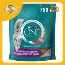 Сухой корм для кошек особенно привередливых ко вкусу Purina One утка-печень Сухой корм для кошек особенно привередливых ко вкусу Purina One утка-печень