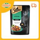 Влажный корм для кошек Sheba кролик ломтики в желе Влажный корм для кошек Sheba кролик ломтики в желе