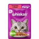 Whiskas Влажный корм (пауч) для кошек, рагу с телятиной и языком, 75 гр. Whiskas Влажный корм (пауч) для кошек, рагу с телятиной и языком, 75 гр.