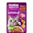 Whiskas Влажный корм (пауч) для кошек Особое удовольствие, желе с индейкой, печенью и овощами, 75 гр. Whiskas Влажный корм (пауч) для кошек Особое удовольствие, желе с индейкой, печенью и овощами, 75 гр.