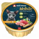 Корм для кошек Зоогурман Holistic, гипоаллергенный, с уткой, со шпинатом 100 г (кусочки в желе) Корм для кошек Зоогурман Holistic, гипоаллергенный, с уткой, со шпинатом 100 г (кусочки в желе)