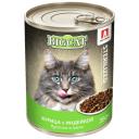 Корм для стерилизованных кошек Зоогурман Big Cat, , с курицей, с индейкой 350 г (кусочки в желе) Корм для стерилизованных кошек Зоогурман Big Cat, , с курицей, с индейкой 350 г (кусочки в желе)