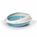 Georplast Туалет для кошек с бортиком Шаттл, 57х40х19 см, голубой Georplast Туалет для кошек с бортиком Шаттл, 57х40х19 см, голубой