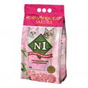 № 1 Наполнитель силикагелевый для кошачьего туалета, 5 л, с ароматом сакуры № 1 Наполнитель силикагелевый для кошачьего туалета, 5 л, с ароматом сакуры