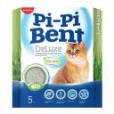 Pi-Pi-Bent Наполнитель комкующийся для кошачьего туалета Deluxe Fresh grass, 5 кг Pi-Pi-Bent Наполнитель комкующийся для кошачьего туалета Deluxe Fresh grass, 5 кг