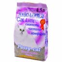 Наполнитель для кошачьего туалета PUSSY CAT комкующийся 4,5л Наполнитель для кошачьего туалета PUSSY CAT комкующийся 4,5л