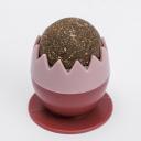 Petmax Игрушка для кошек Шарик-лизунец Яйцо в подставке, 5х4х4 см Petmax Игрушка для кошек Шарик-лизунец Яйцо в подставке, 5х4х4 см