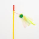 RURRI Игрушка-дразнилка для кошек Цикада, игрушка 12 см, длина палки 45,5 см RURRI Игрушка-дразнилка для кошек Цикада, игрушка 12 см, длина палки 45,5 см