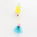 RURRI Игрушка-дразнилка для кошек Сверчок, игрушка 8,5 см, длина веревки 1 м 33 см RURRI Игрушка-дразнилка для кошек Сверчок, игрушка 8,5 см, длина веревки 1 м 33 см