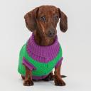 Petmax Свитер с шариками для кошек и собак, 2XL, салатовый Petmax Свитер с шариками для кошек и собак, 2XL, салатовый