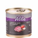 АВВА Adult Влажный корм (консервы) для взрослых собак всех пород, с индейкой, уткой и яблоком, 240 гр. АВВА Adult Влажный корм (консервы) для взрослых собак всех пород, с индейкой, уткой и яблоком, 240 гр.
