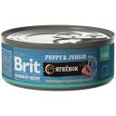 Корм для собак Brit Premium by Nature Puppy & Junior ягнёнок 100 г Корм для собак Brit Premium by Nature Puppy & Junior ягнёнок 100 г