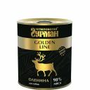 Четвероногий Гурман Golden Line Влажный корм (консервы) для собак, с олениной, 340 гр. Четвероногий Гурман Golden Line Влажный корм (консервы) для собак, с олениной, 340 гр.