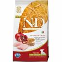 Farmina N&D Ancestral Grain Dog Chicken & Pomegranate Puppy Mini сухой низкозерновой корм для щенков мелких пород с курицей и гранатом - 800 г повседневный супер премиум холистики для щенков с курицей породы мелкого размера мешок Импортный корм 1 уп. х 1 шт. х 0.8 кг Farmina N&D Ancestral Grain Dog Chicken & Pomegranate Puppy Mini сухой низкозерновой корм для щенков мелких пород с курицей и гранатом - 800 г повседневный супер премиум холистики для щенков с курицей породы мелкого размера мешок Импортный корм 1 уп. х 1 шт. х 0.8 кг