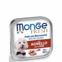 Monge Fresh Влажный корм (ламистер) для собак, паштет из ягненка, 100 гр. Monge Fresh Влажный корм (ламистер) для собак, паштет из ягненка, 100 гр.