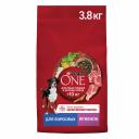 Purina ONE Сухой корм для взрослых собак средних и крупных пород, с ягненком и рисом, 3,8 кг Purina ONE Сухой корм для взрослых собак средних и крупных пород, с ягненком и рисом, 3,8 кг
