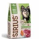 Sirius Сухой корм для взрослых собак малых пород, с говядиной, 2 кг Sirius Сухой корм для взрослых собак малых пород, с говядиной, 2 кг