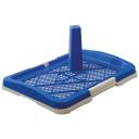 Pet line Туалет для собак со столбиком, малый синий 35*48*6 см Pet line Туалет для собак со столбиком, малый синий 35*48*6 см