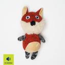 RURRI Игрушка для собак Лисичка, 20х11,5х7 см RURRI Игрушка для собак Лисичка, 20х11,5х7 см