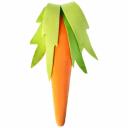 RURRI Игрушка для собак Морковка, 43 см RURRI Игрушка для собак Морковка, 43 см