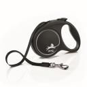 Flexi Рулетка для собак Black Design, M, до 25 кг, ремень 5 м, черный Flexi Рулетка для собак Black Design, M, до 25 кг, ремень 5 м, черный
