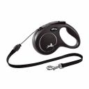 Flexi NEW CLASSIC рулетка M 20кг трос 5м черная Flexi NEW CLASSIC рулетка M 20кг трос 5м черная